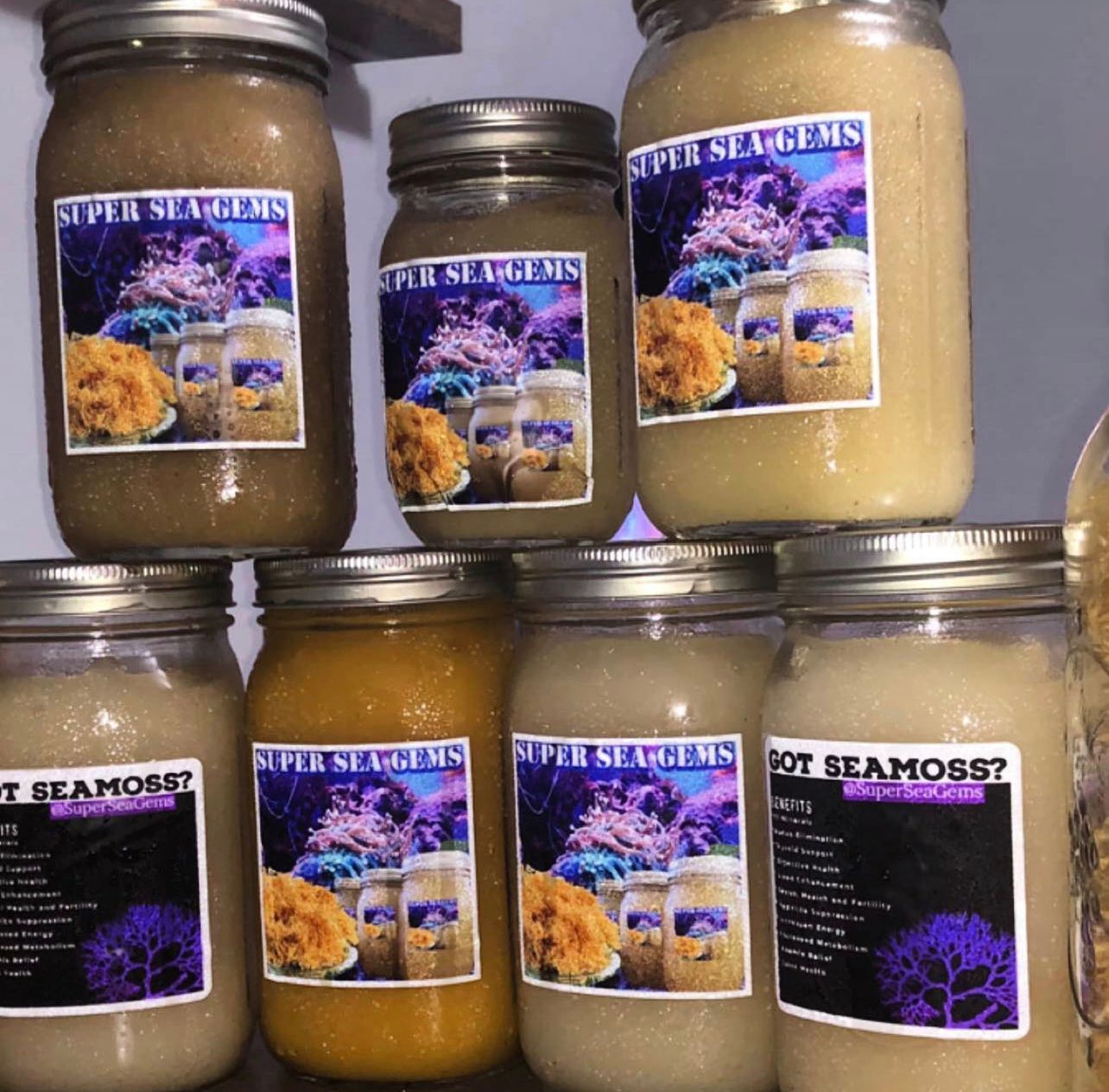 32 OZ Blended Seamoss Gel