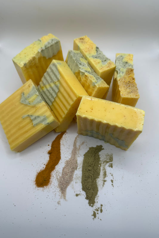 Turmeric Moringa Chlorella Seamoss Soap