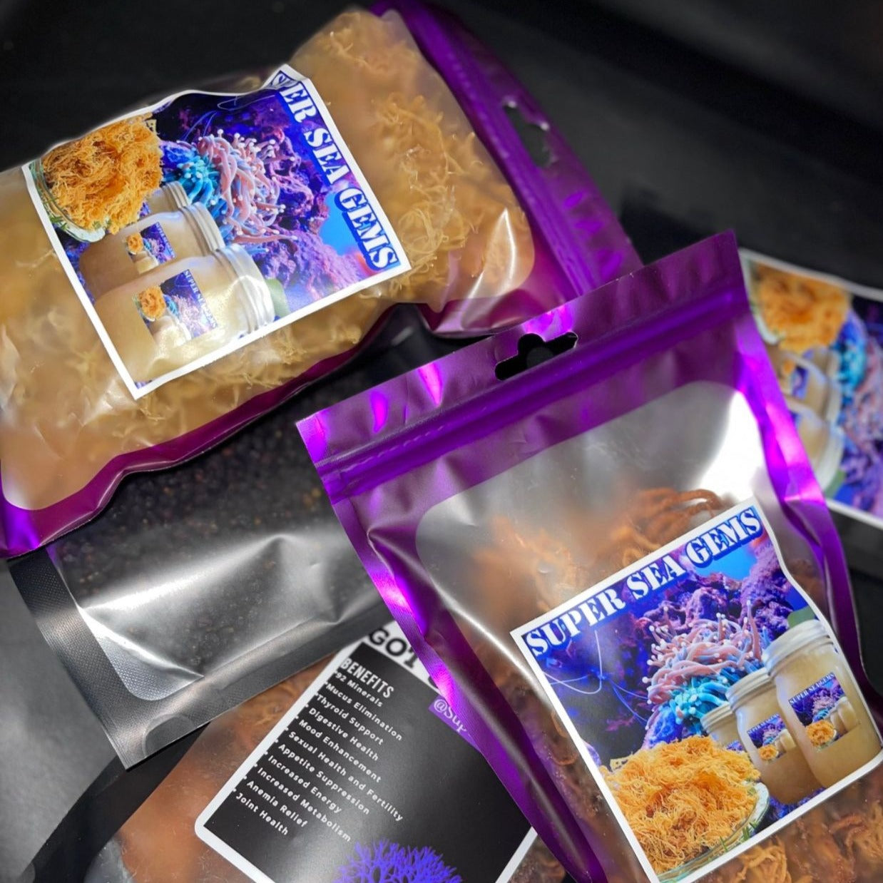 2 oz Purple Wildcrafted Seamoss