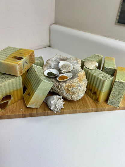 Turmeric Moringa Chlorella Seamoss Soap